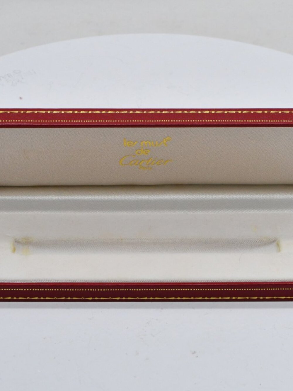 Vintage Les Must De Cartier Single Pen Box 1970s-1980s